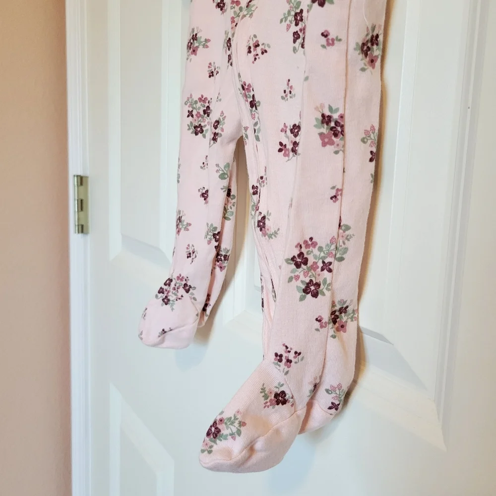 Little Planet Pink Floral Pajamas